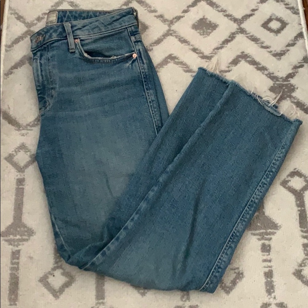 Free People Cropped Straight Leg Jean 27